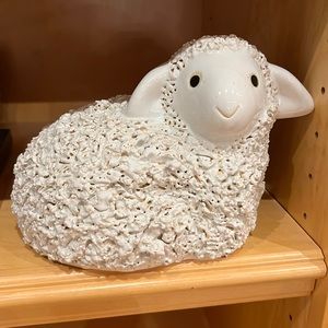 Vintage ceramic sheep